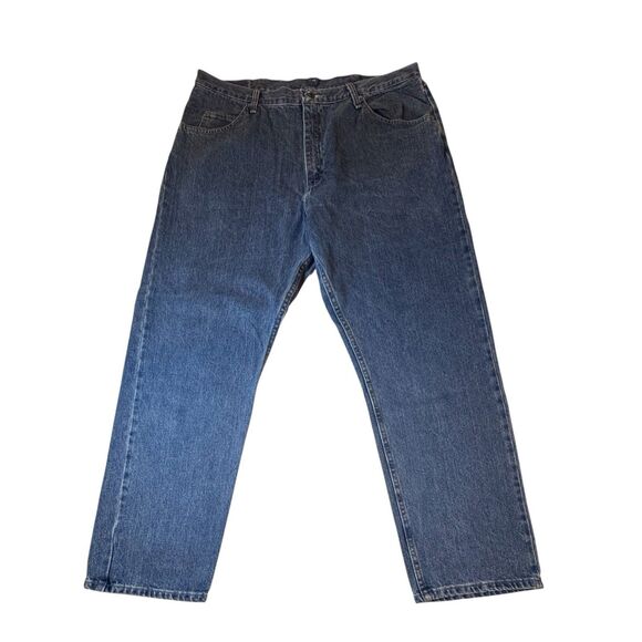 Wrangler Men’s Jeans Relaxed Fit Blue Denim  97601VR Size 40x30 Work Casual - Picture 1 of 6